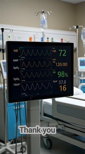 Patient Monitor Explained | ICU Multiparameter Monitoring Hindi #bme #physics #icu #patientmonitor