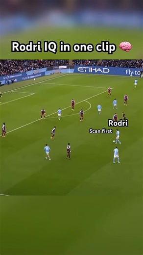 Exploring Rodri's Football IQ and Passing Vision