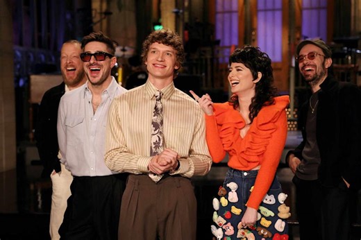 “Saturday Night Live” recap: Connor Storrie hosts, “Heated Rivalry” costar Hudson Williams joins in cameo