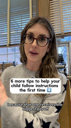 Jenna Mazzillo✨BCBA✨Parenting & Behavior✨Educator on Instagram: "6 more tips to help your child follow instructions the first time ⬇️ ❌ Instead of: “That’s not a toy” ✅ Try: “Put the blow dryer down.” ⭐ Skip the inferences. When we give indirect instructions, we make our children do the thinking for us. Our job is to make it easy for them to do the right thing. ❌ Instead of: “Be gentle with the baby” ✅ Try: “The baby loves when you pet her arm.” ⭐ Skip the vague reminders. What “gentle” means to