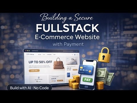 Building a Complete E-Commerce Website with Payment System | Without Coding | Voyager Shahab