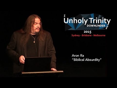 Unholy Trinity Down Under: "Biblical Absurdity"