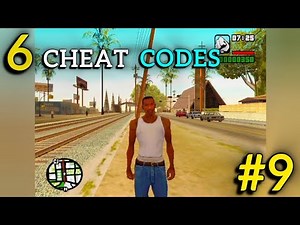 6 USEFUL CHEAT CODES| gta san andreas cheat codes #9
