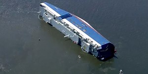 Focus shifts to salvage, pollution mitigation of capsized ship off Ga. coast