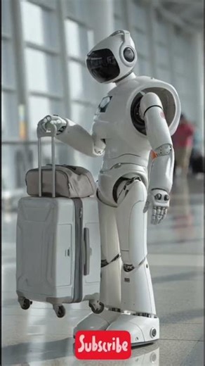 “Future Airport 2050: Human Robots Running Everything Like Airplanes!”