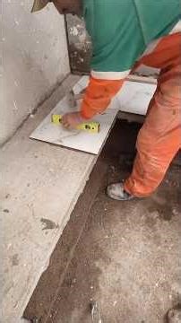 Professional installation of ceramic tiles for a cement bench – a clean and durable finish