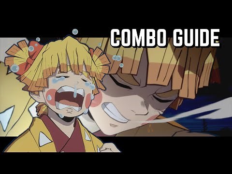 Zenitsu (Entertainment District) COMBO GUIDE - Demon Slayer Hinokami Chronicles