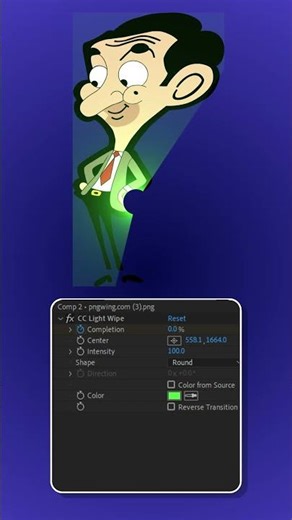 CC Light Wipe Transition Effect | After Effects Tutorial for Smooth Reveals