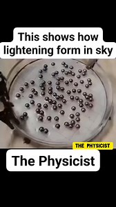How lightening form in sky☁? #skylightening #lightening#lighteningstrike | The Physicist
