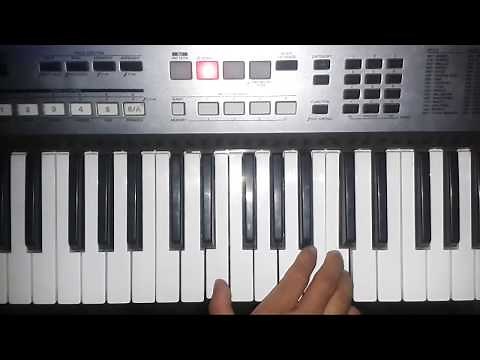 Pero que felicidad melodía en teclado nota fa mayor •DSR_Pianista•