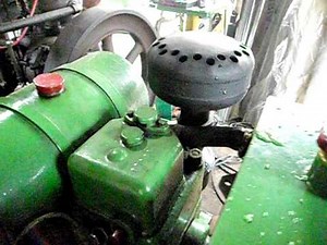Stabilní motor Slavia Diesel 1S100K, stabilák, stationary engine, Bělá pod Bezdězem
