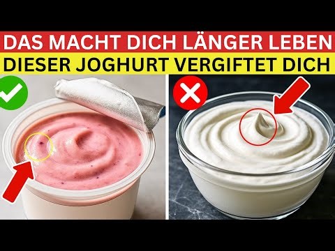 Über 65? Die 4 besten und 4 schlechtesten Joghurts für Ihre Gesundheit | Fit über 60