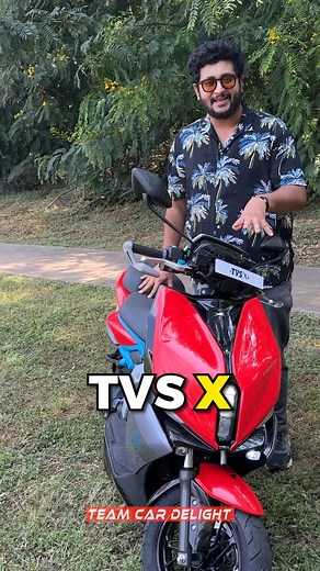 1.2M views · 10K reactions | India’s Most Expensive EV Scooter #tvs #tvsx #new #ev #electric #scooter | Team Car Delight | Facebook