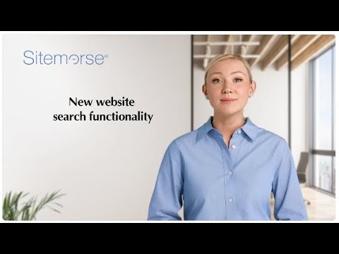 Sitemorse new website search functionality.