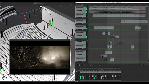 Il Viaggio, Dante. Inspiré de La Divine Comédie - monument de la culture européenne dont on fête les sept cents ans - le dernier opéra de Pascal Dusapin créé au Festival d'Aix-en-Provence est également la première production majeure spatialisée en live avec HOLOPHONIX Native. Un aride et fascinant voyage durant lequel Kent Nagano dirige le Chœur et l’Orchestre de l’ Opéra de Lyon et Thierry Coduys la composition électroacoustique, ainsi que la spatialisation en temps réel de l’orchestre et des s