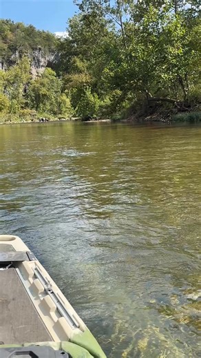 Floating the Jacks Fork River from Alley Spring to Eminence. Met a lot of nice people and the weather was hot and perfect! #Missouri #fblifestyle #heatwave #floatingtheozarks #kayak #ozarks | Floating the Ozarks