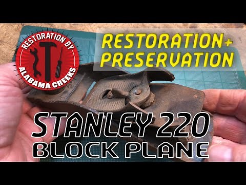 Stanley 220 Block Plane Restoration