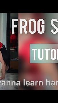 Frog Stand Tutorial | how to do frogstand | frog stand | calisthenics