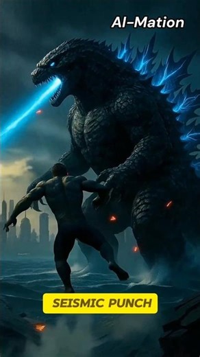 Godzilla vs Giant Gorilla – Who Will Win? #shorts #epicbattle #ai