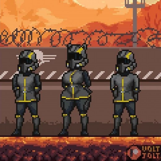Can't liberate with all THIS #helldivers2 #animation #pixelart #games #fyp