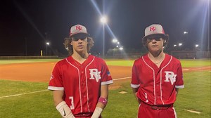 Down by as many as five runs, River Valley storms back and wins 14-9. Hear from Mickey Smith and Cam Fontenot after today’s win over Kingman. | Mohave Valley Daily News