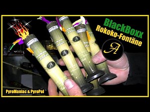 Rokoko-Fontäne A | BlackBoxx | PyroManiac & PyroPol