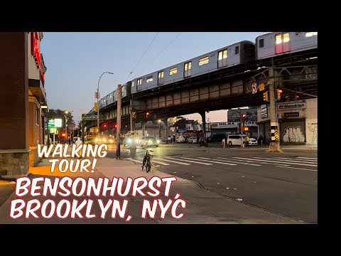 Walking tour, Bensonhurst Brooklyn, NYC!