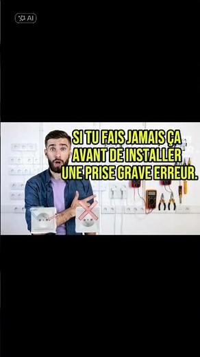 comment installer une prise électrique ?