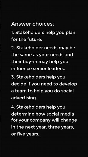 Why do stakeholders matter as you begin to develop your team structure?