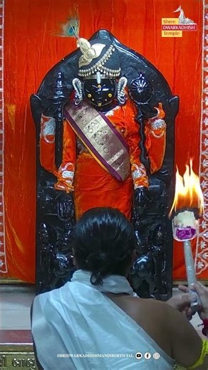 राजाधिराज द्वारकाधीश जी के मङ्गला आरती दर्शन 🙏🏻 #manglaaarti #ShridwarikadhishmandirOfficial