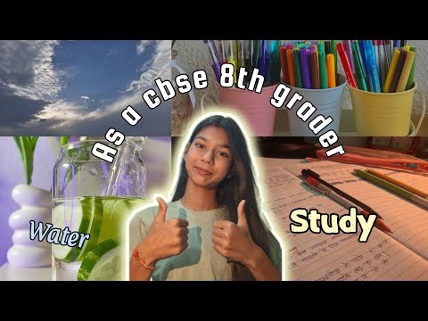 My evening study routine 😱|| CBSE ||class 8th ||student daily life || 