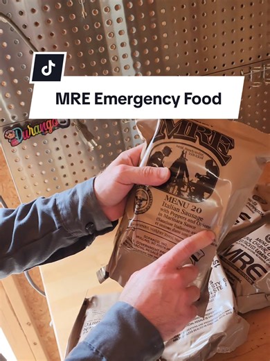 Durable Military-Grade MRE Meals for Emergency Preparedness
