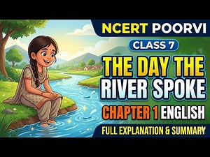 Class 7 English | Poorvi Chapter 1 | The Day the River Spoke | Full Explanation