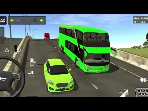 Euro coach bus simulator || newcoach bus simulator part- 27 My First Trip | Android gameplay