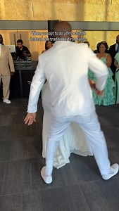 This couple opted to do a first shuffle instead of a traditional first dance. It included the bridal party in it and kept the pace of the wedding high and fun. Rather than slowing it down. What you consider doing something like this on your big day? #fyp #weddingtiktok #weddingtips | Viz Wiley