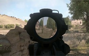 【Arma3】Acog镜内放大mod巷战实用性，直击塔利班