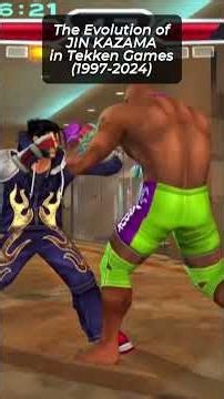 The Evolution of JIN KAZAMA in Tekken Games (1997-2024) #tekken #fighting