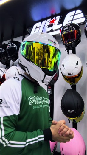 GILLE TERRA modular helmet available again — lightweight dual visor