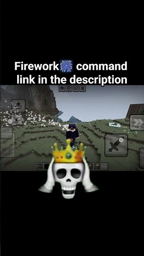 Minecraft firework command. #minecraft #shortsfeed #ytshorts