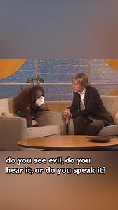 I can’t believe I interviewed an Orangutan during my first season. | Ellen DeGeneres