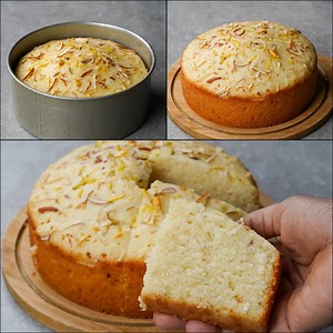 2.1M views · 6.6K reactions | Eggless Suji Cake Recipe | Without Oven | Easy Homemade Suji Cake Recipe | Rava Cake Recipe | N'Oven - Cake & Cookies | Facebook