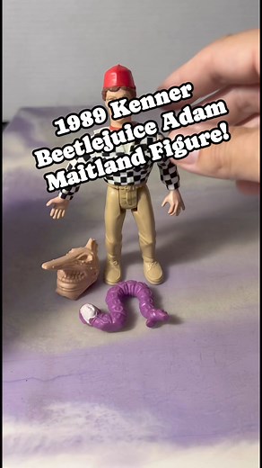 Kenner Beetlejuice toys were soooo good!! 1989 Kenner Beetlejuice Adam Maitland Figure! #beetlejuice #retrotoys #actionfigures #80stoys #backintheday #nostalgia | CPJ Collectibles