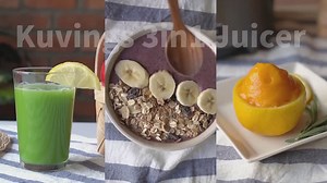 Kuvings Award-winning Juicer EVO820 is a 3️⃣ in 1️⃣ Cold Press Juicer! Indulge the nutrients of your fruits/vegetables in 3 different textures 🤩 🥤Smooth Juice with very minimal pulps 🍧Icy Sorbet to cool down the heat 🥣 Rich Smoothies to kick start your day Features 🌟 ✅ The New O shape flip gate ✅ Wider 82mm Feeding chute ✅ Leather Pattern New Design ✅ Upgraded 5th generation drum ✅ Easy washing of pulp outlet ✅ Safe flip gate system visit: Kuvings.com | Kuvings