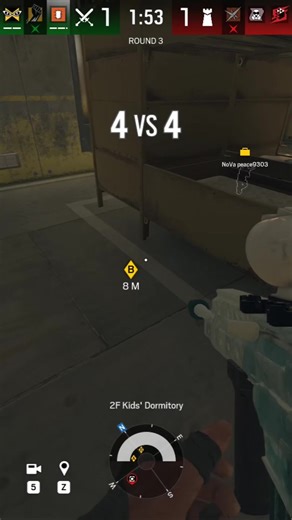 Playing Against Helen Keller in Rainbow Six Siege