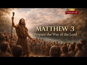 Matthew Chapter 3 | Prepare the Way of the Lord