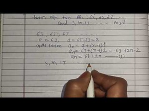 Class 10th NCERT Maths Chapter 5 exercise 5.2Q15