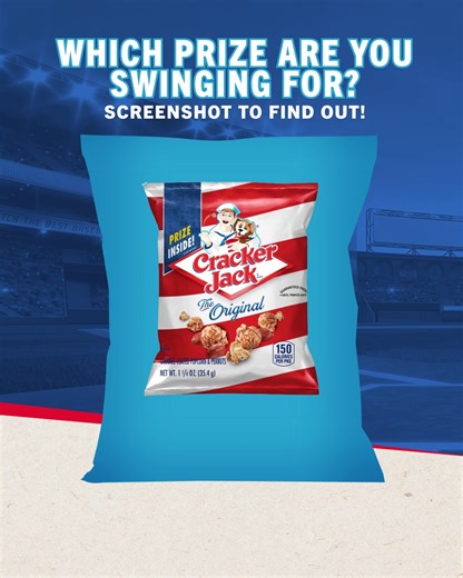 Then, play our mini-game at CrackerJackHallofFame.com and enter for your chance to win! #CrackerJackHallofFame Items shown in this post are not inclusive of all prizes. For rules and details, visit CrackerJackHallofFame.com. | Cracker Jack