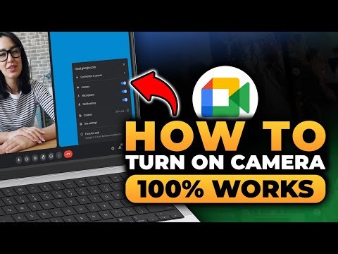 How To Turn On Camera For Google Meet (FAST & EASY) | 100% WORKS | Turn On Camera in Google Meet