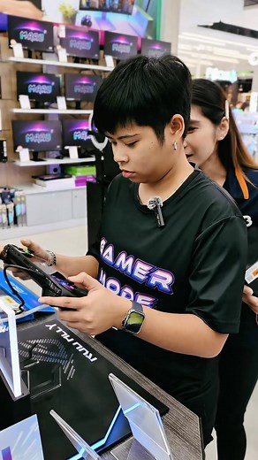 HANDHELD GAMING PC (เครื่องเล่นเกมพกพา) ASUS ROG ALLY X RC72LA-NH011W...