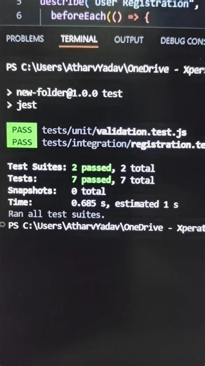 Atharv Yadav | Unit test cases and integration test cases in 1 min . . . Education, coding, programming #coding #programming | Instagram